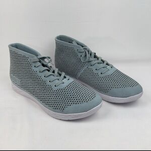 Light Blue Suede Minimalist Trainers | Men’s 15 Gym Sneakers | NOBULL